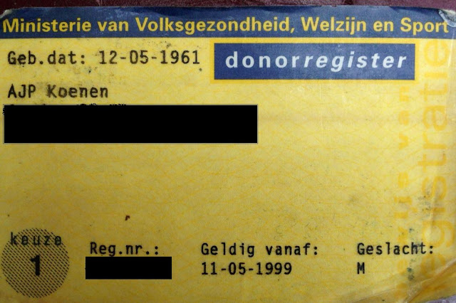 Wanneer mijn tijd komt ben ik er voor jou!