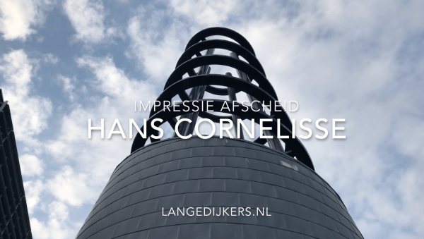 Impressie afscheid Hans Cornelisse