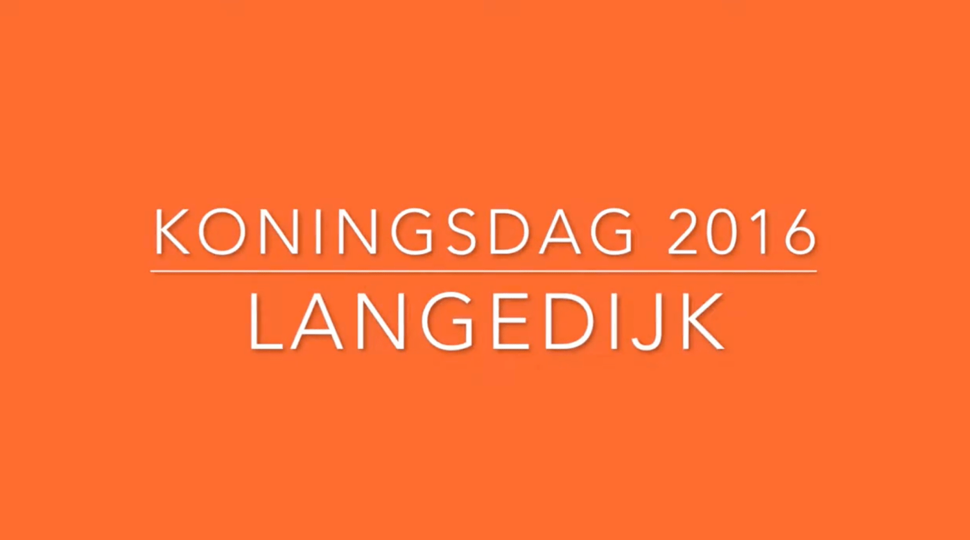Koningsdag 2016 Langedijk